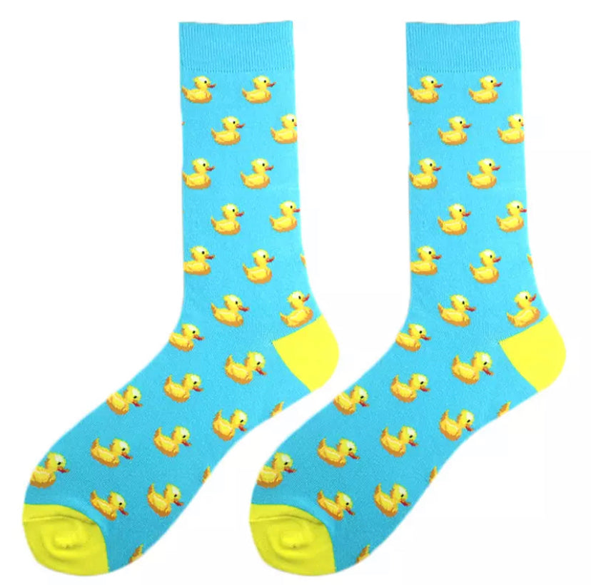 Chaussettes Canards Jaunes Mitchdowd CoinCaillerie