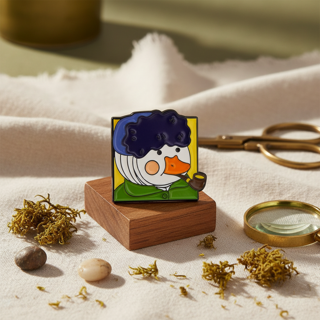 White Duck Pin De man met de pijp