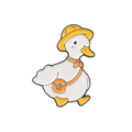 Uczeń Pin's White Duck