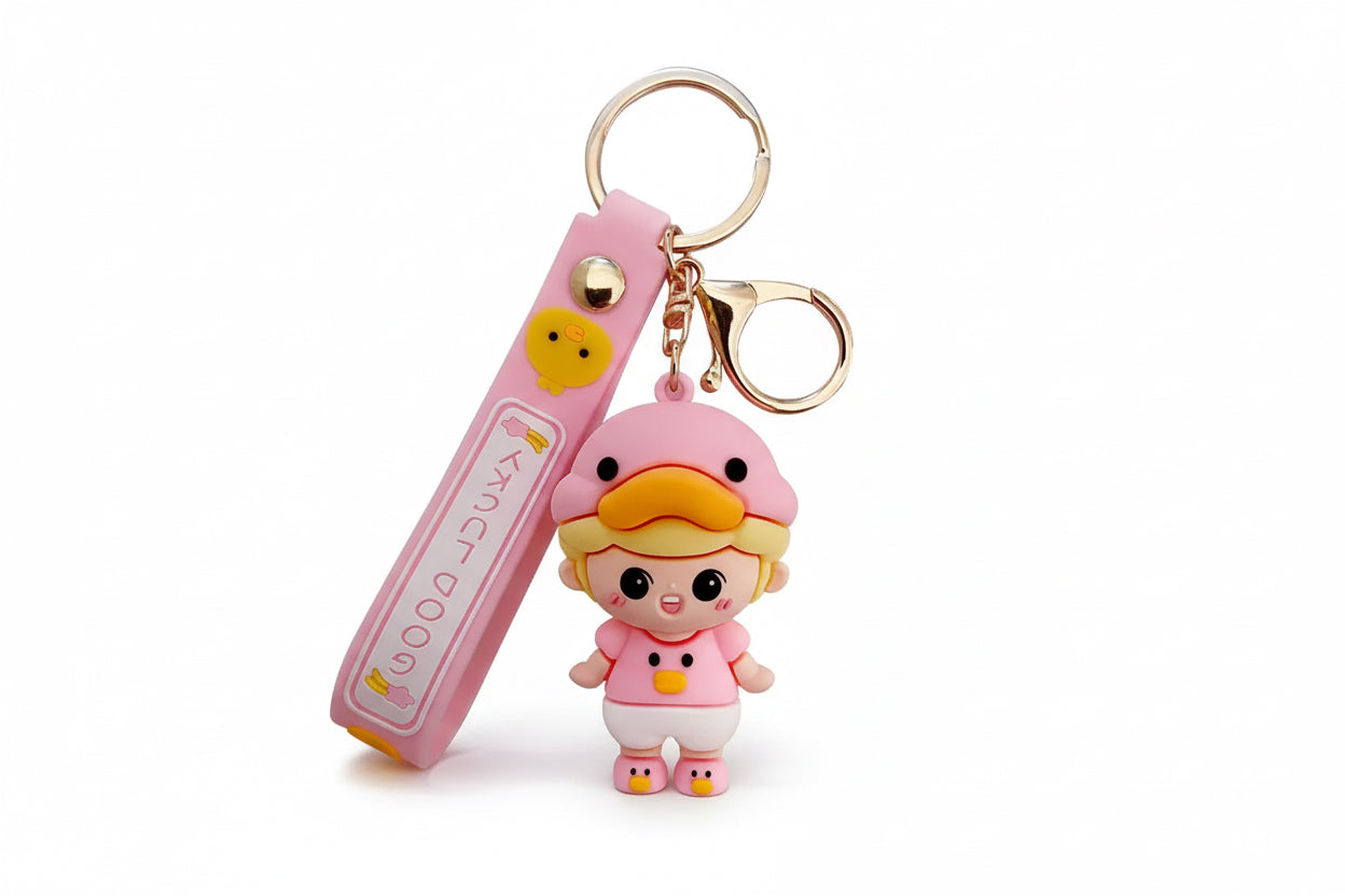 鸭子儿童钥匙扣