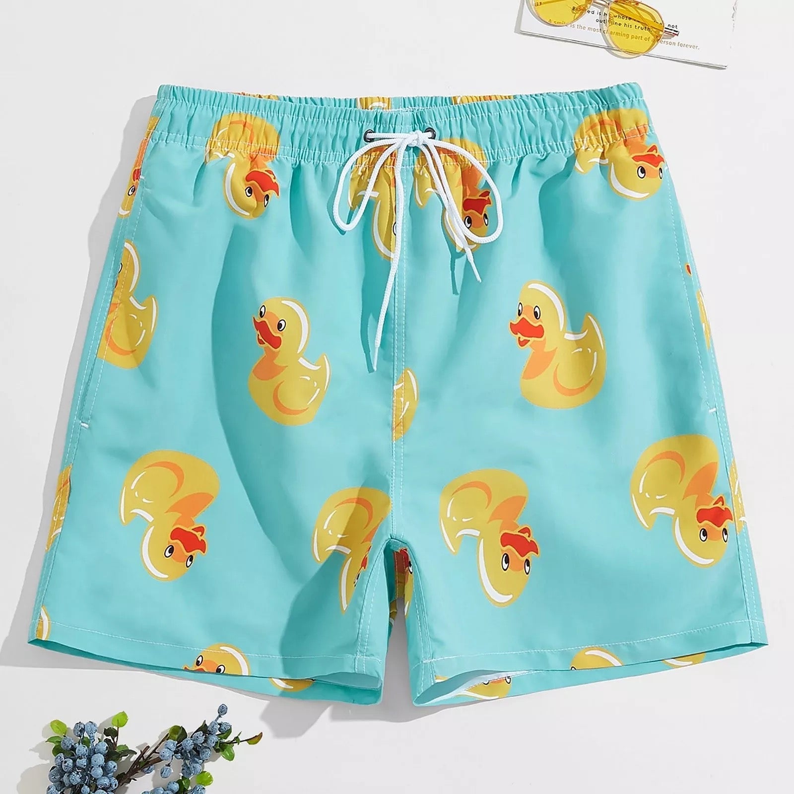 Short de Bain Canards Mr Colvert CoinCaillerie