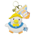porte cles canard blanc peluche 05958476