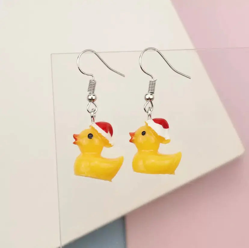 Boucles d'Oreilles Canard B.Duck  CoinCaillerie