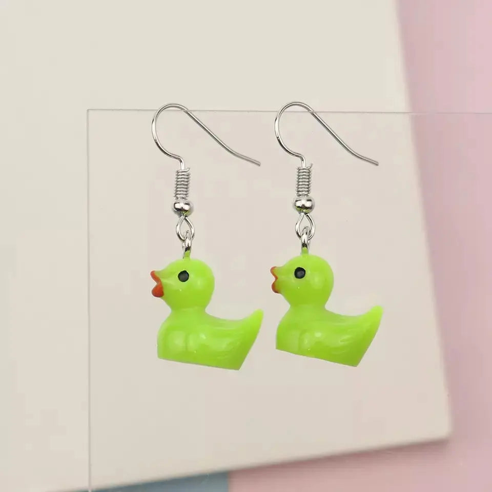 Boucles d'Oreilles Canard B.Duck  CoinCaillerie