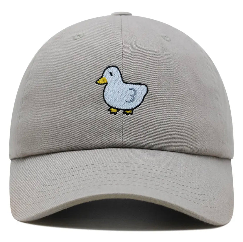 Casquette Canard Blanc Brodé Mr Colvert CoinCaillerie