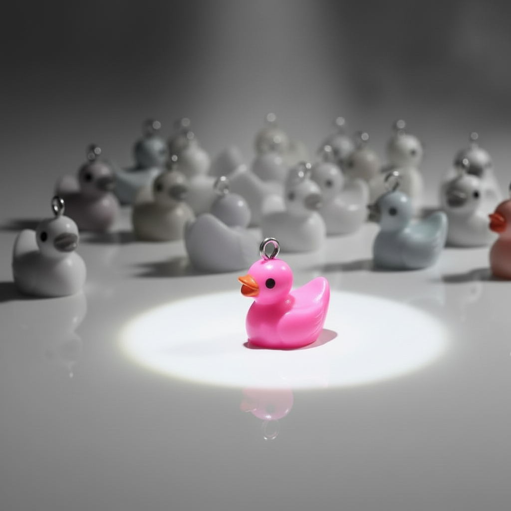 Amuletos de mini pato