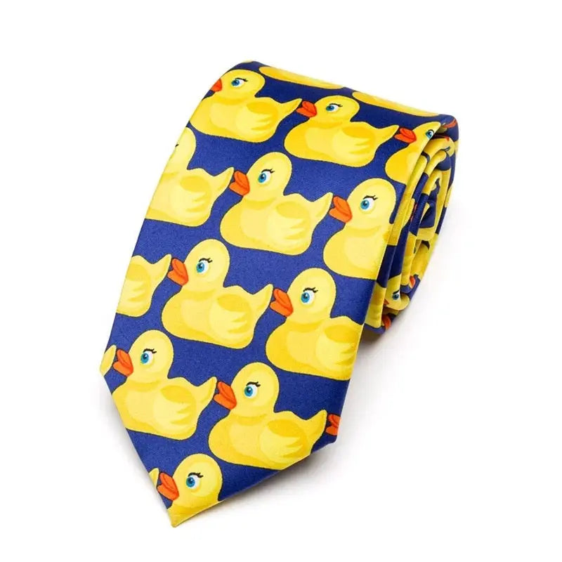 Cravate Canards Jaunes Mr Colvert CoinCaillerie