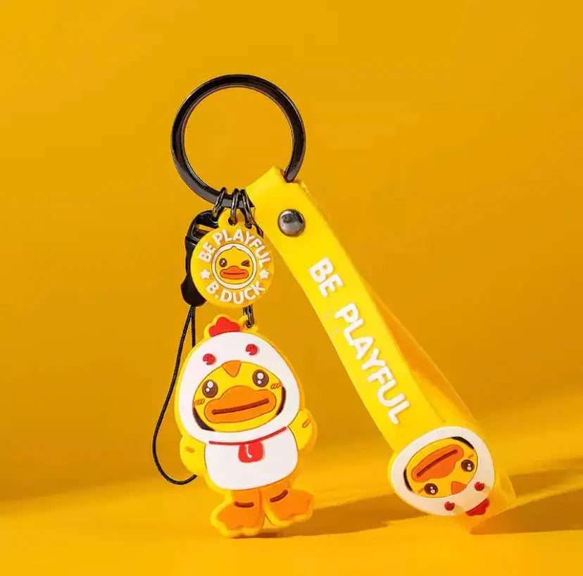 porte clefs canard poulet b duck 6973017970557