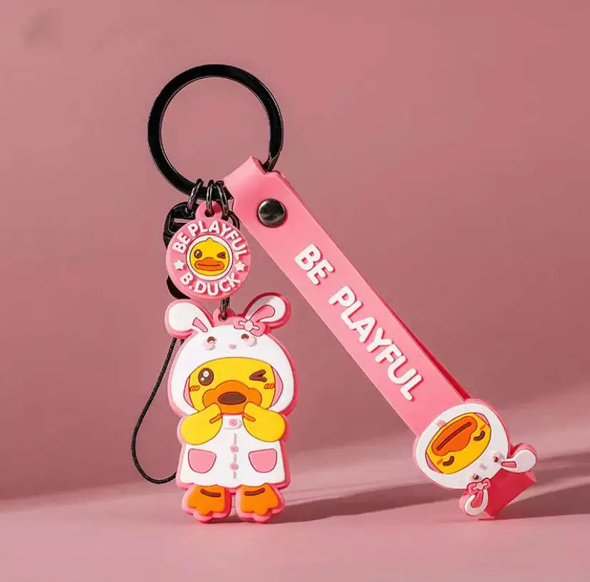 porte clefs canard lapin b duck 6973017970540