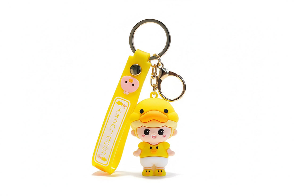 鸭子儿童钥匙扣