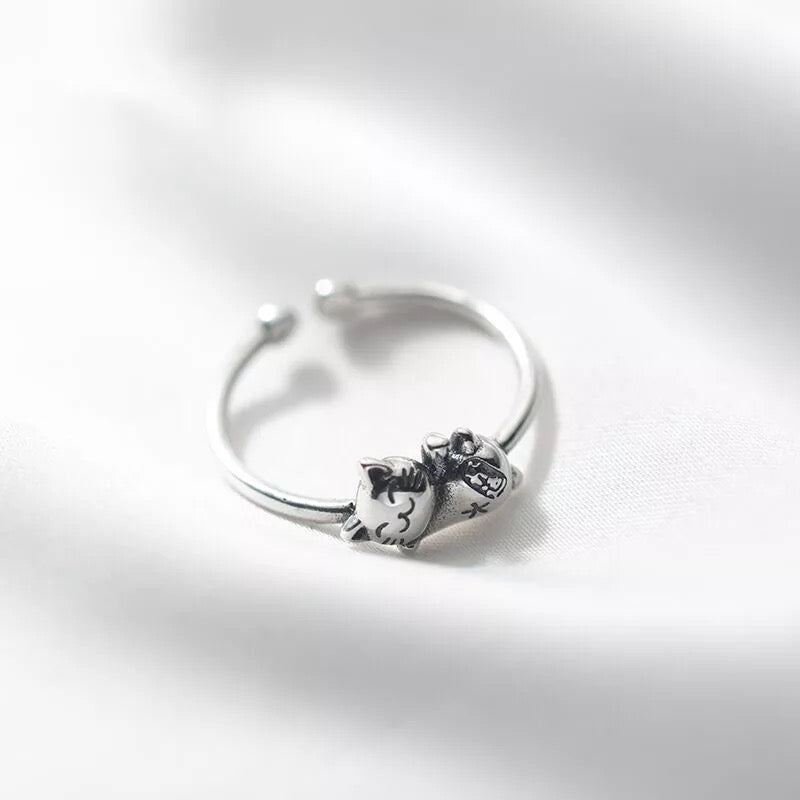 Bague Chat Chanceux - le Chat Chanceux