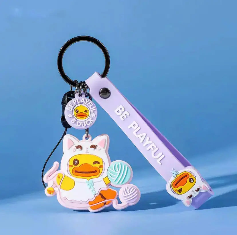 porte clefs canard chat b duck 6973017970489