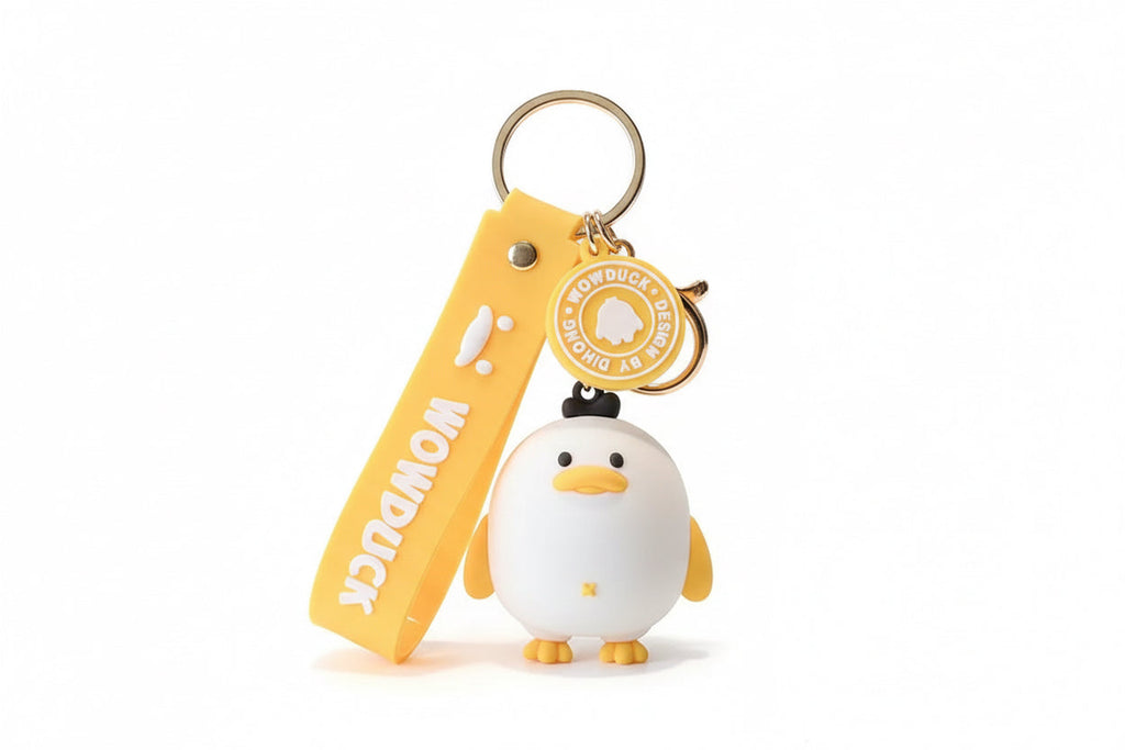 Porte Clés Canard Blanc