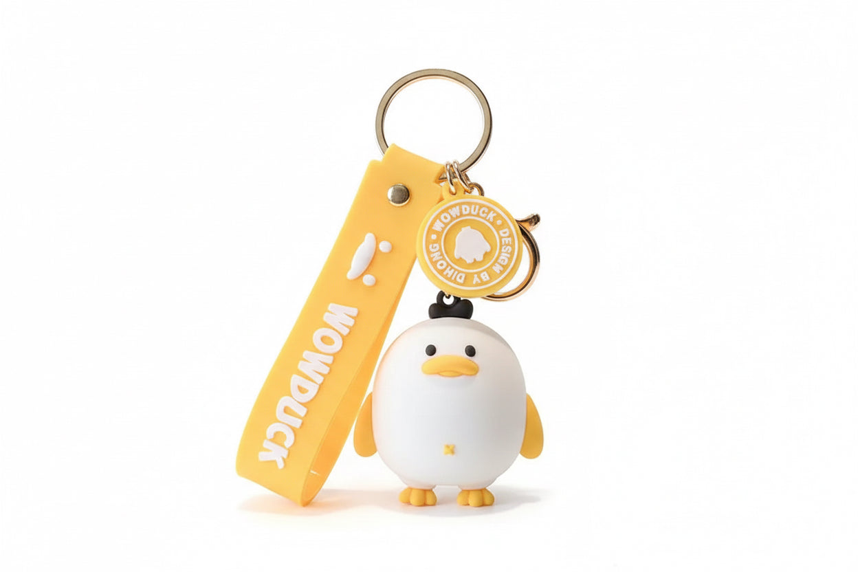 Porte Clés Canard Blanc