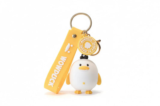 Porte Clés Canard Blanc