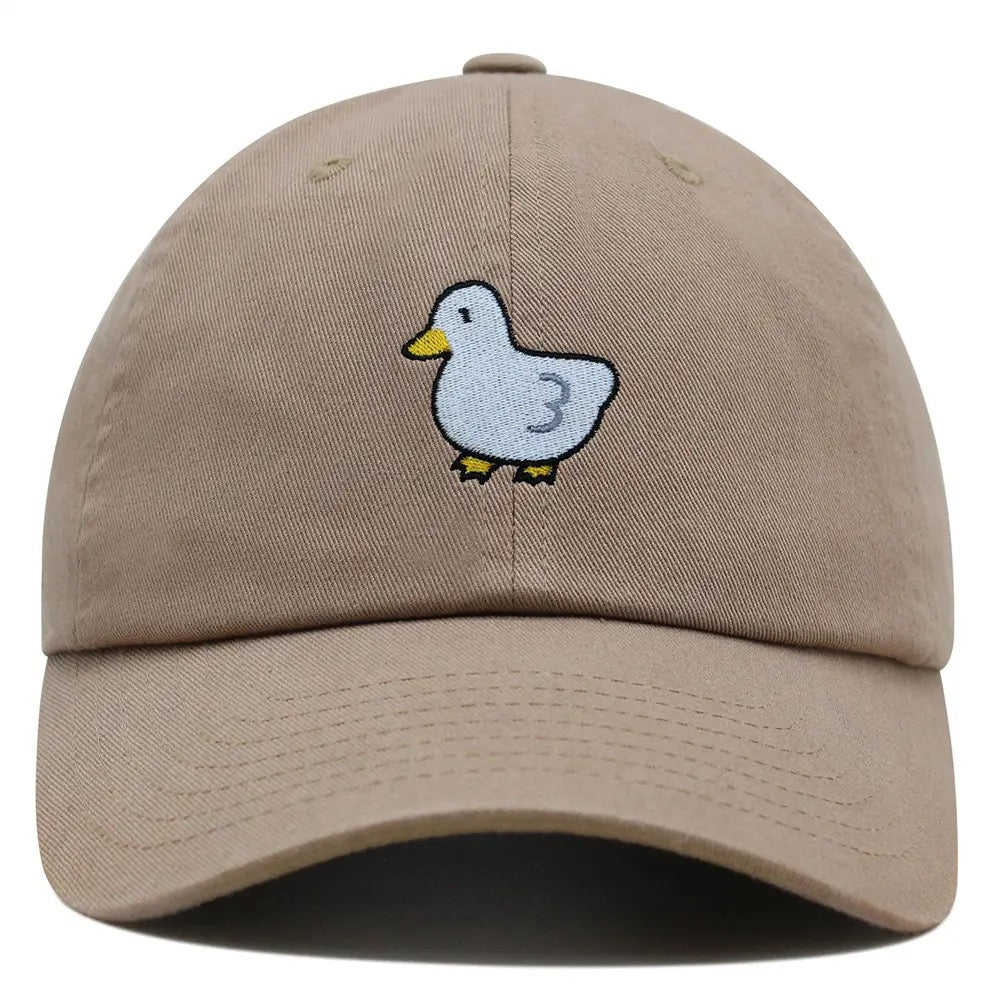 casquette canard blanc brode CAP DUK 025 71191628