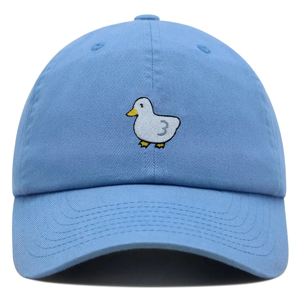 casquette canard blanc brode CAP DUK 023 71126092