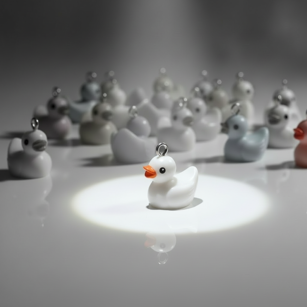 Amuletos de mini pato