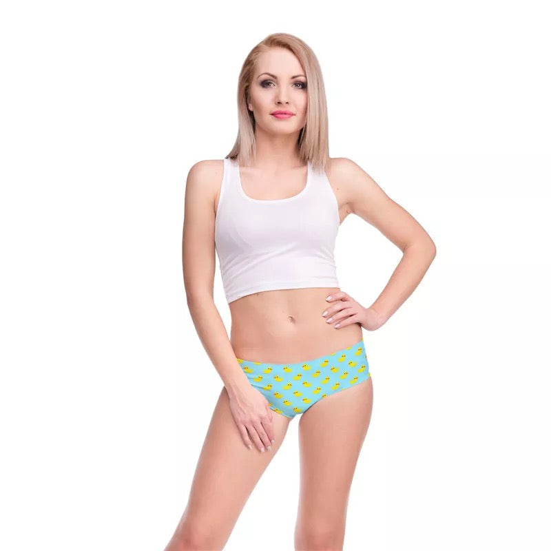culotte canards de bain jaunes kukulote 