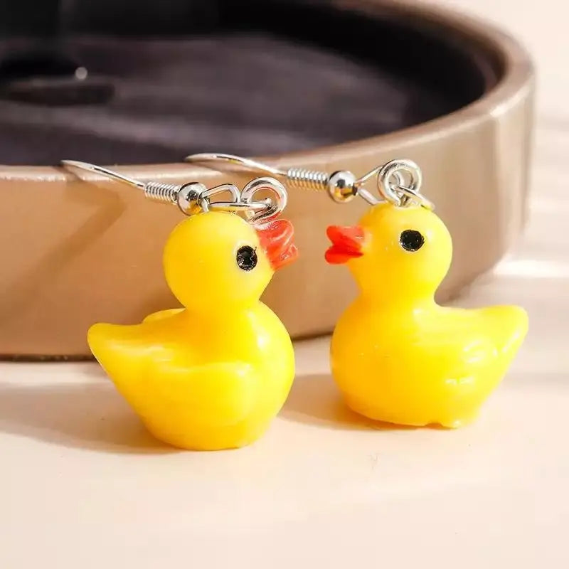 Boucles d'Oreilles Canard B.Duck  CoinCaillerie