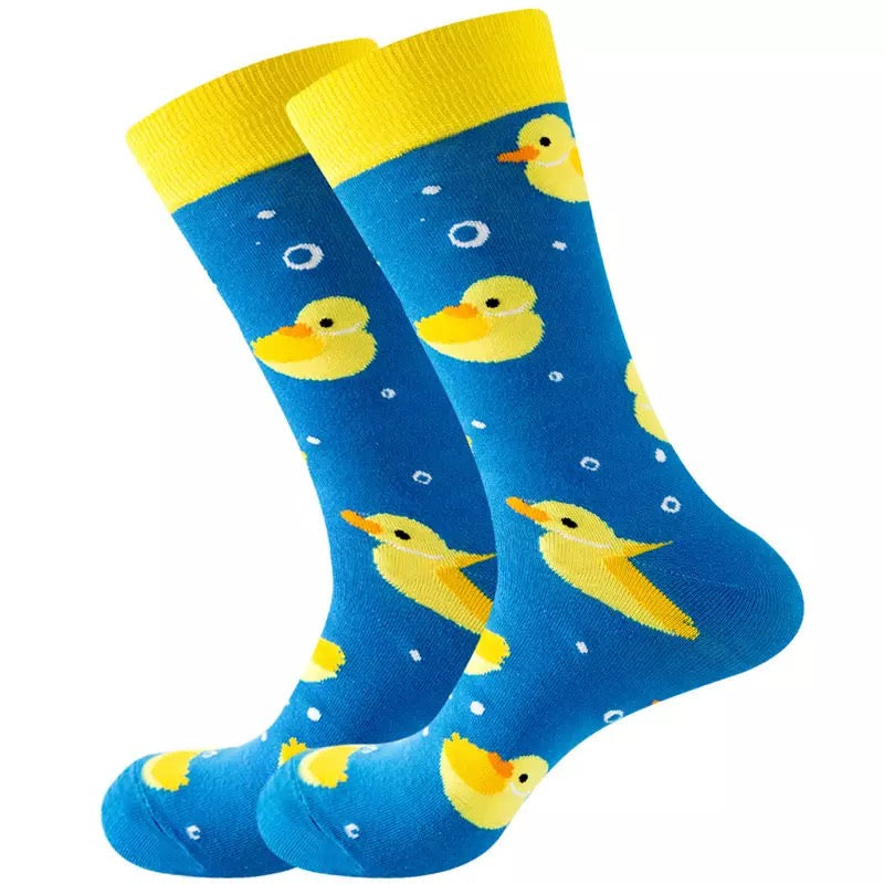 chaussettes canards jaunes 4 78907895