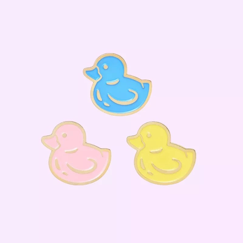 pins canard de bain rose cdb 