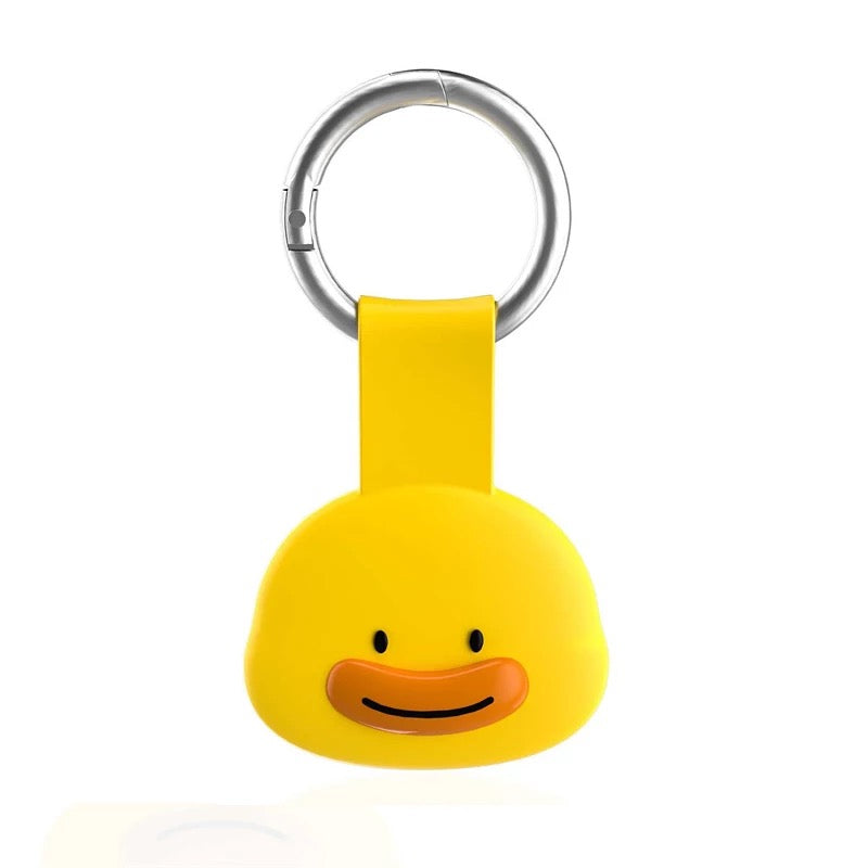 Porte clés protection Airtag Canard Icarer Family CoinCaillerie