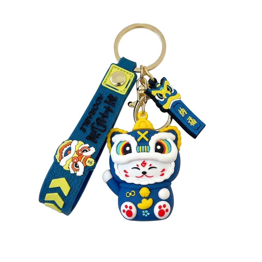Porte clés Chat Chanceux