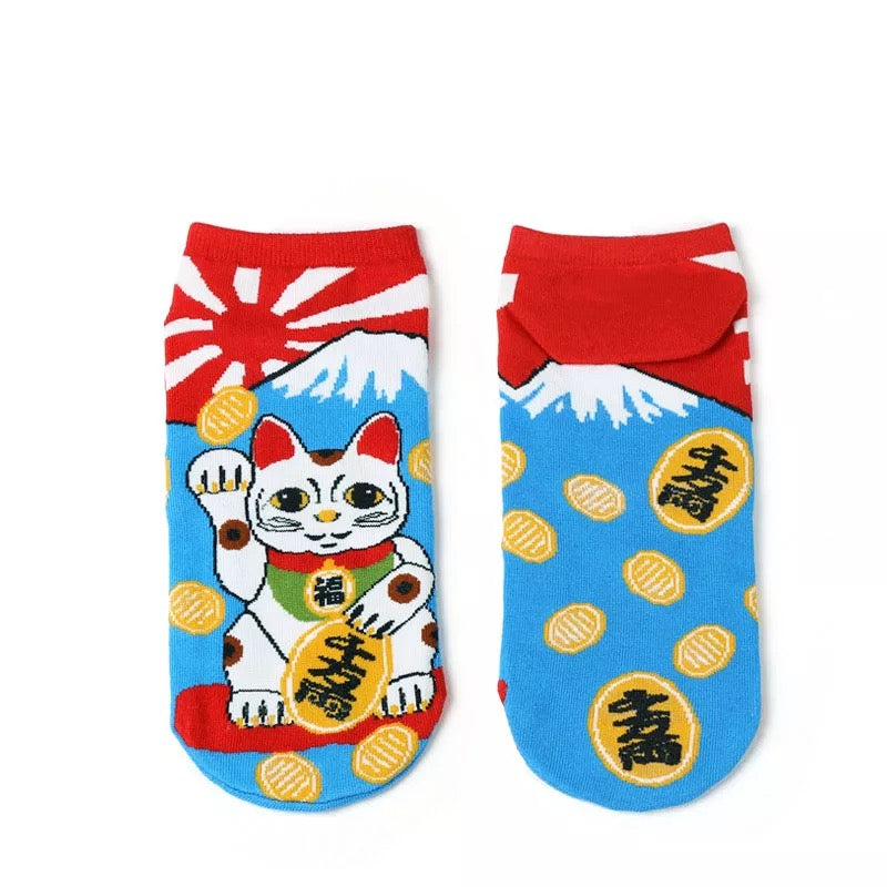 socquettes chat chanceux lcc SOX LCC 005 23032396