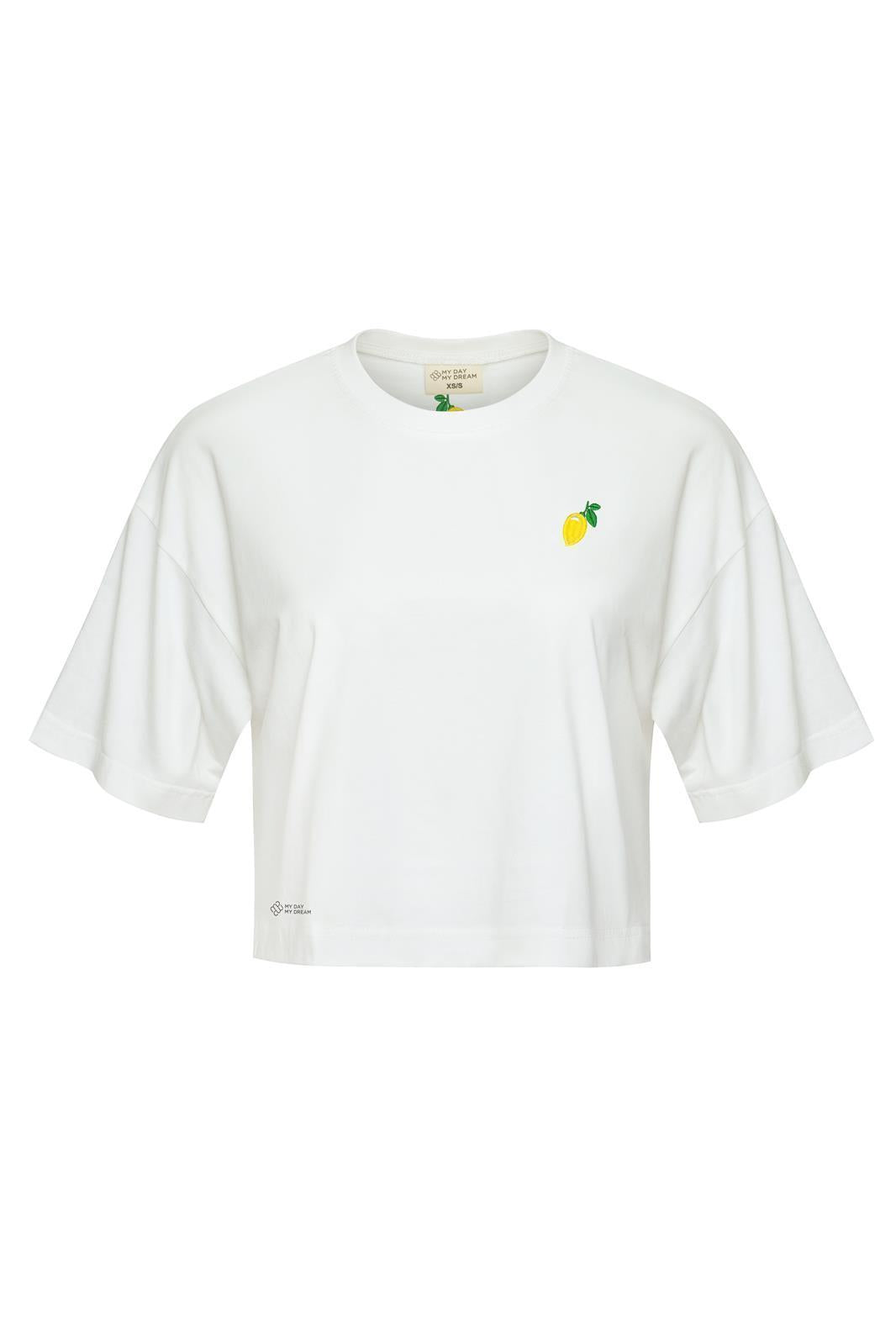 T-shirt court Citron – vue produit 1