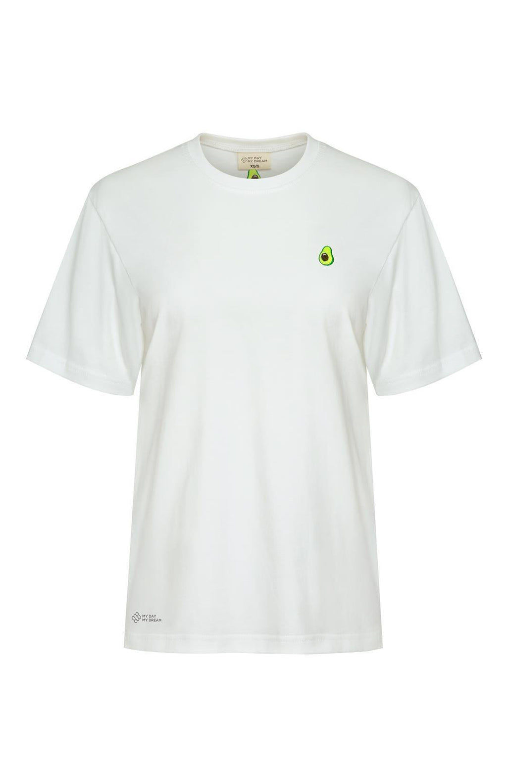 T-shirt oversize Avocat – vue produit 1