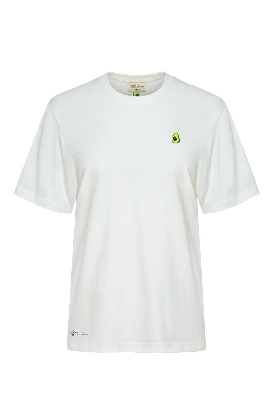 T-shirt oversize Avocat – vue produit 1