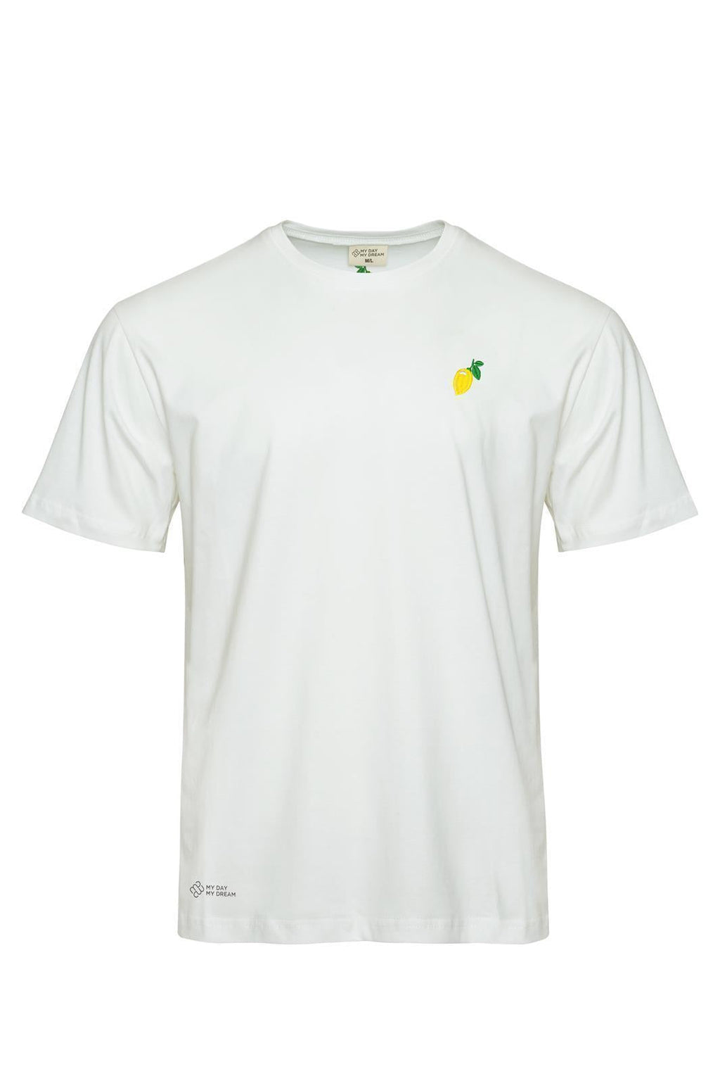 T-shirt oversize Citron – vue produit 7