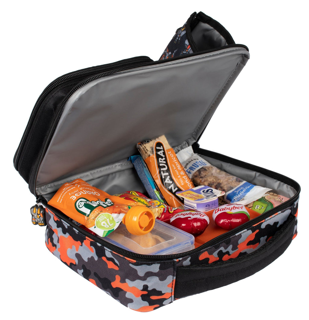 Sac repas carré – dinosaure Robot
