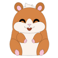 Jamie the Hamster Plush (9IN)