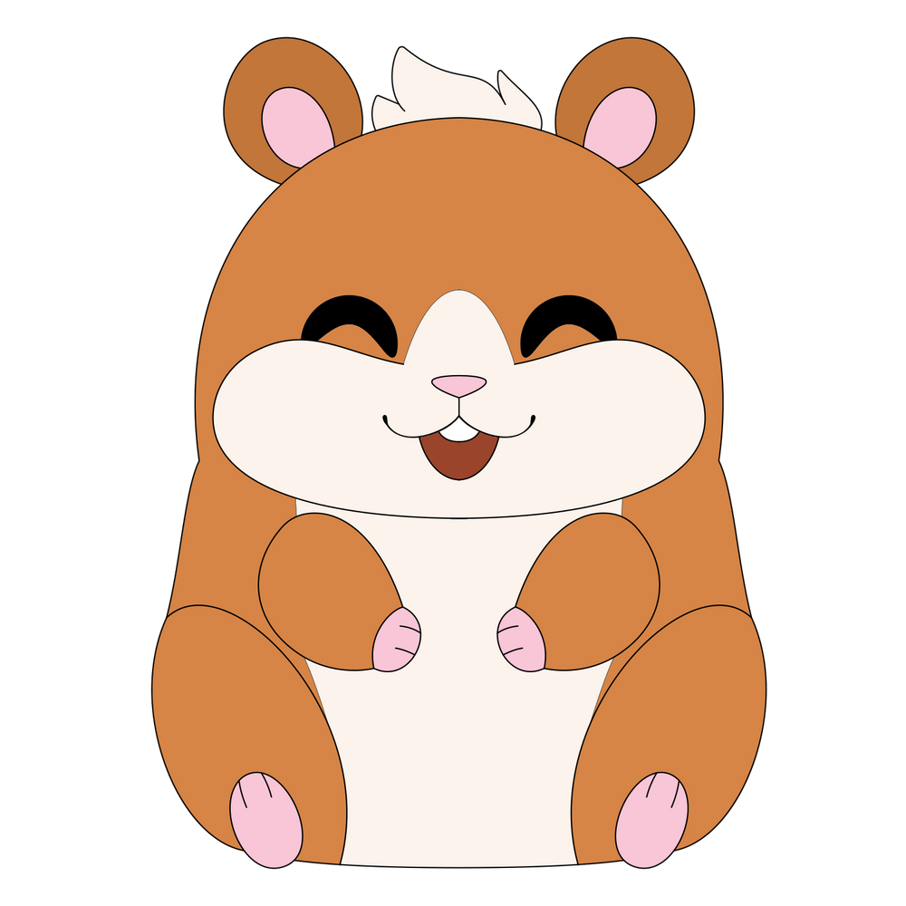Jamie the Hamster Plush (9 IN)