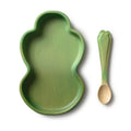 Kendall le Chou kale – Ensemble assiette et cuillère bébé