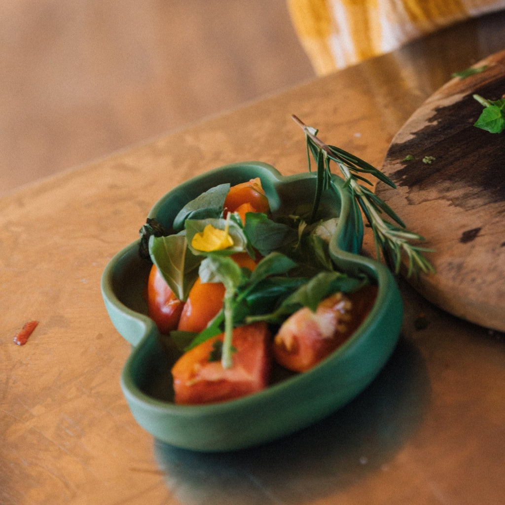 Kendall le Chou kale – Ensemble assiette et cuillère bébé – vue produit 4