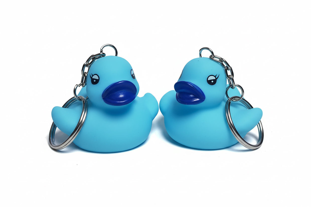 Bath Duck Keychain