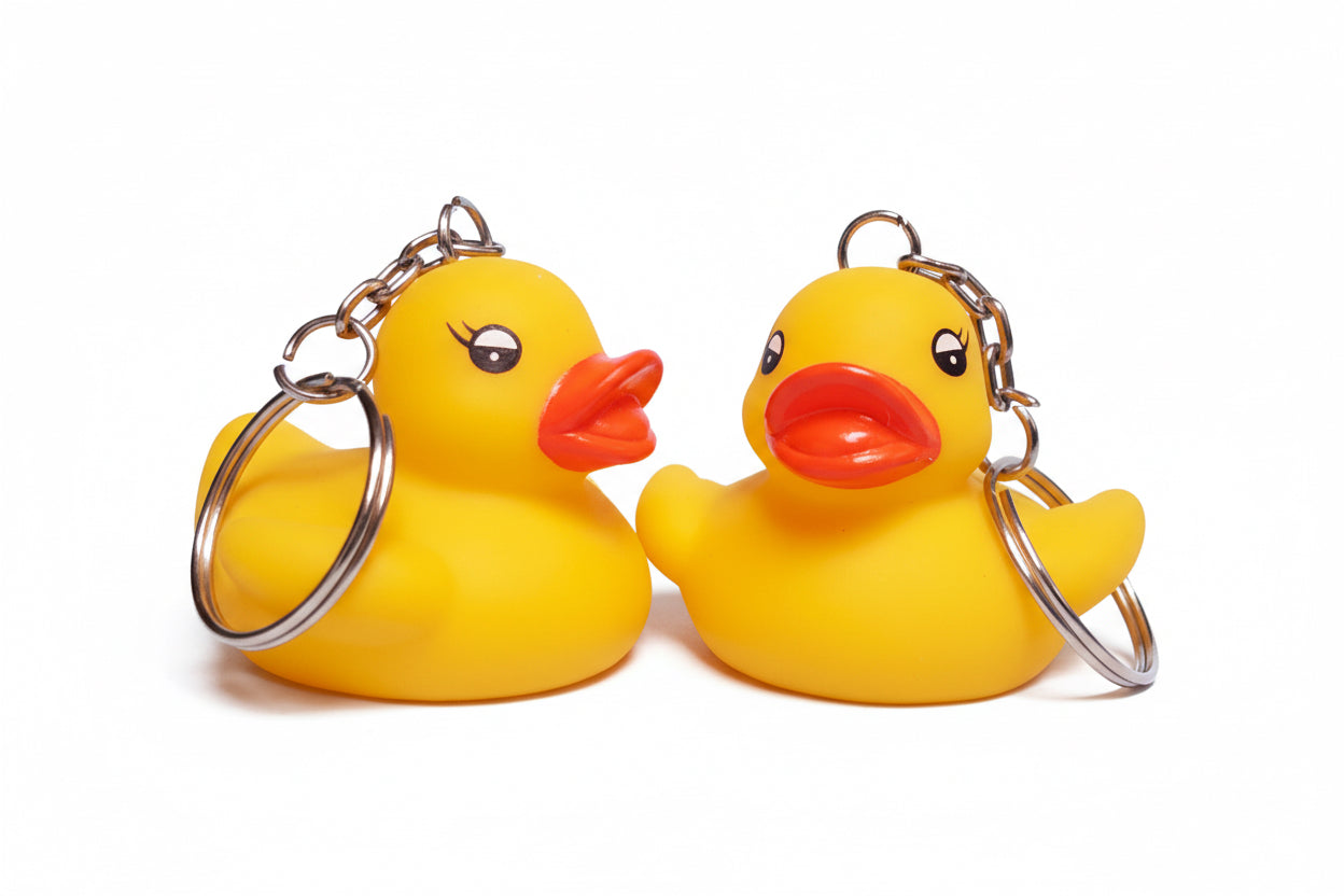 Bath Duck Keychain