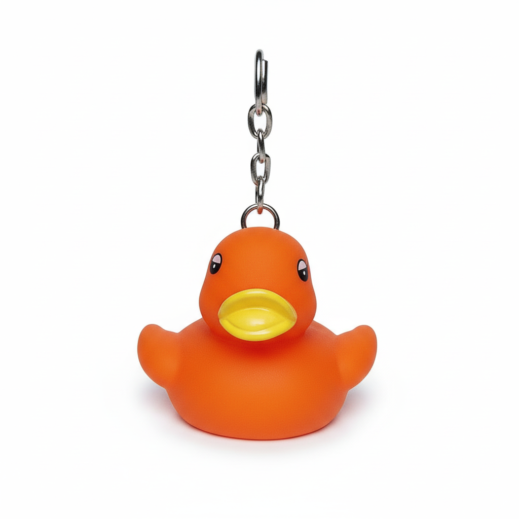 Bath Duck Keychain