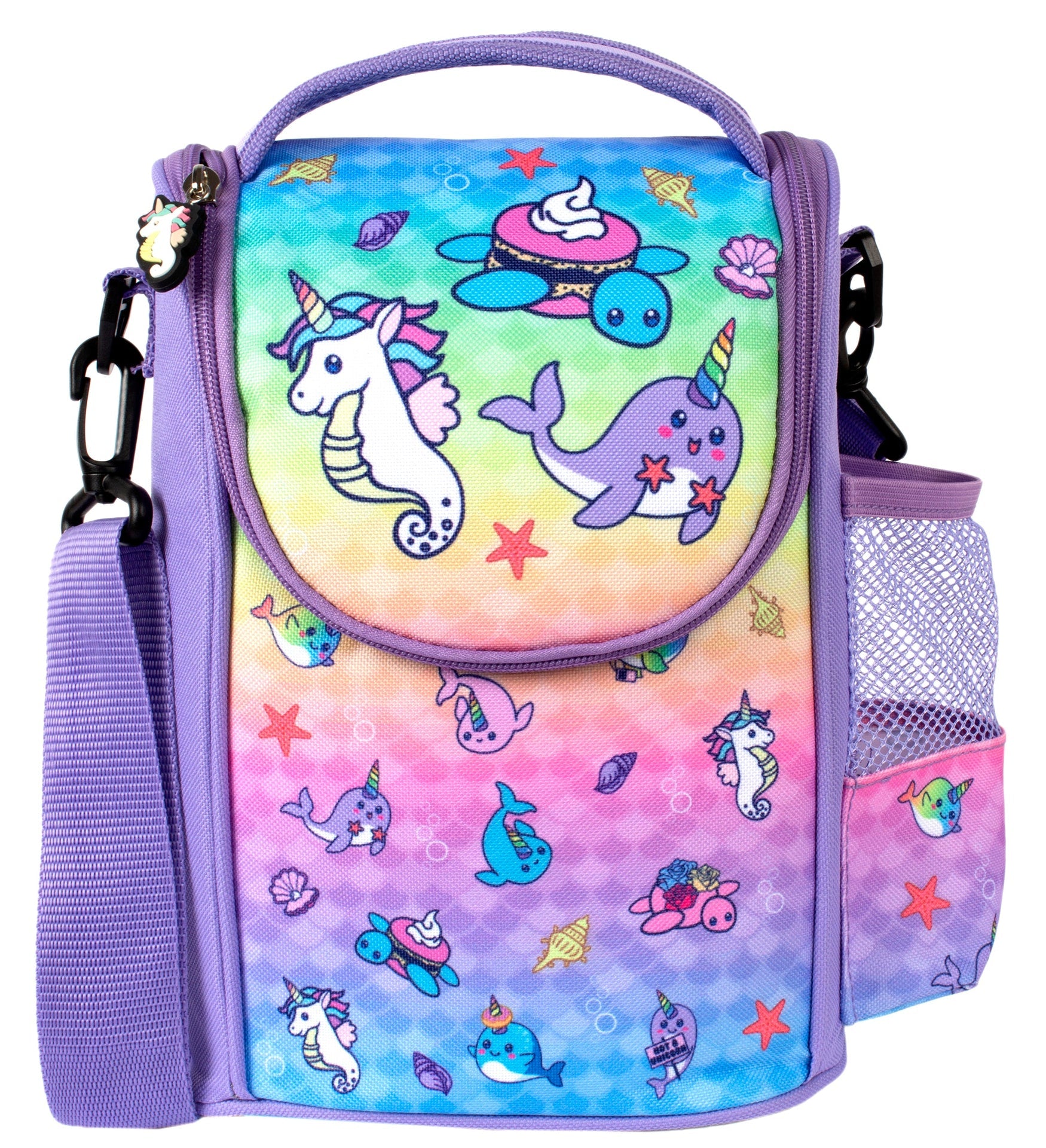Sac repas avec bandoulière – Strap Lunch Bags – Narwhal & Seahorse