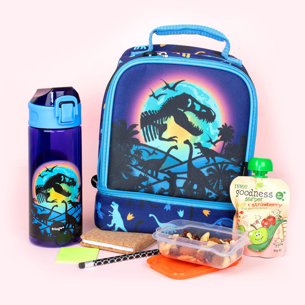 Gourde à bouchon rabattable – dinosaure Moon