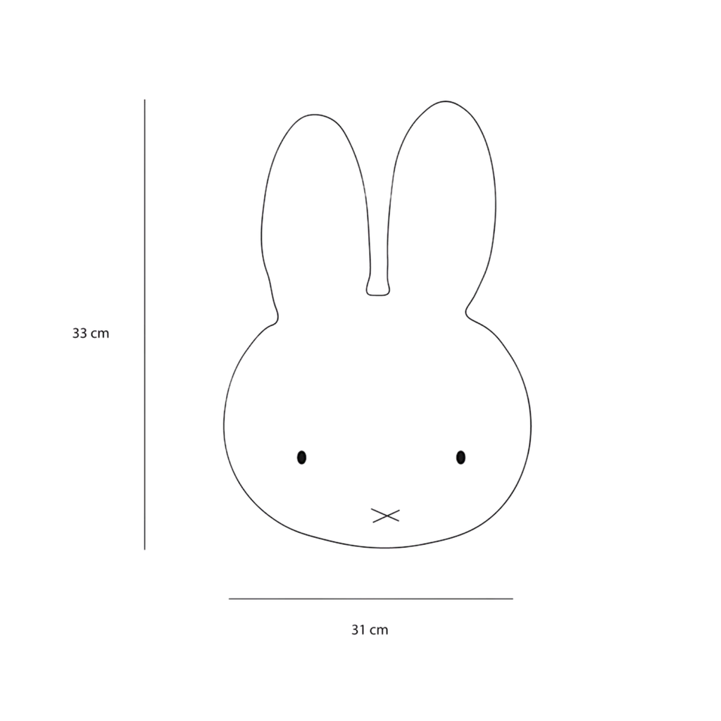 Décoration murale Lapin Miffy - Wild & Soft