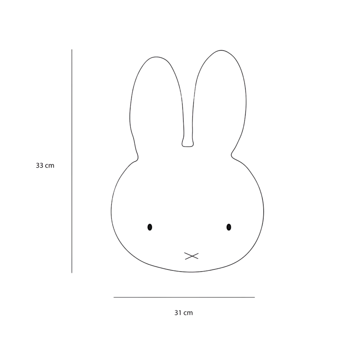 Décoration murale Lapin Miffy - Wild & Soft