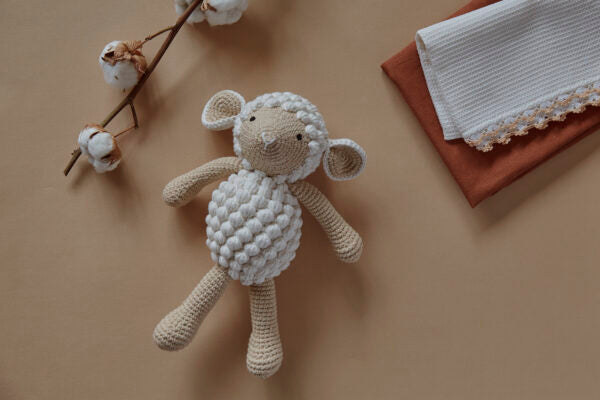 doudou mouton beige 