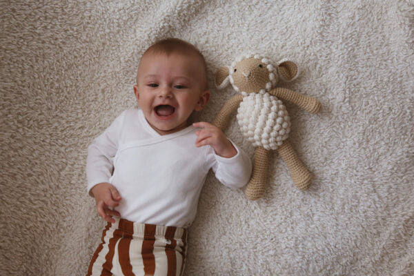 doudou mouton beige 