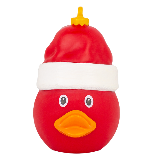 Canard Boule de Noël avec Bonnet Lilalu CoinCaillerie