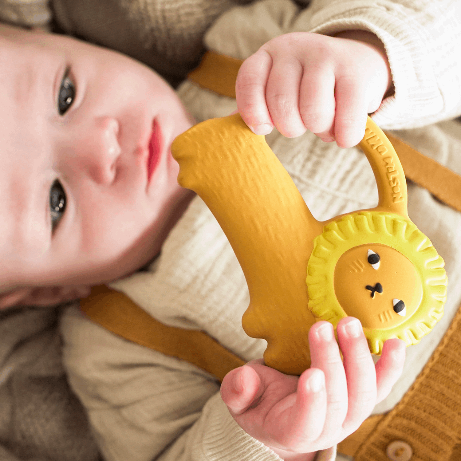 Richie le Lion – Jouet de dentition bébé – vue produit 6