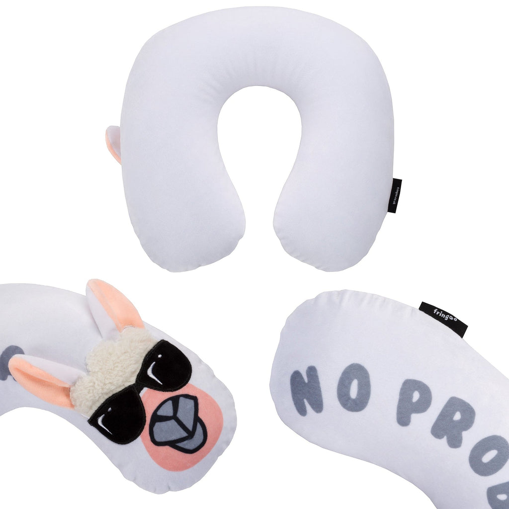 Oreiller de voyage gonflable – Noprob-Llama